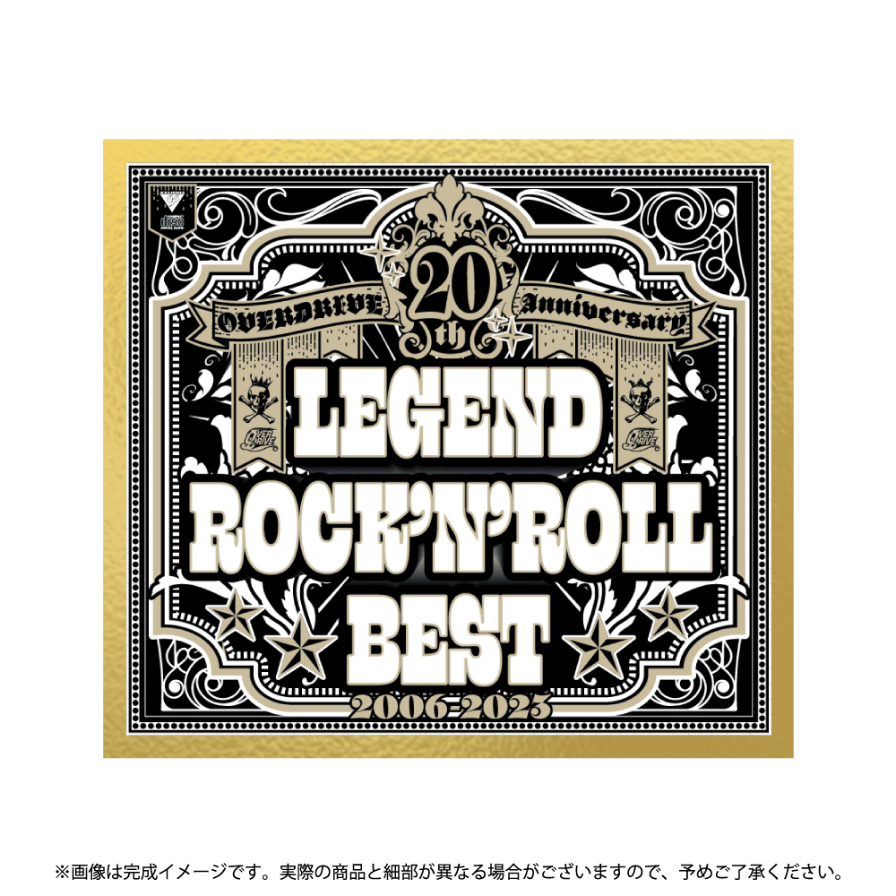 696GARAGE / CD Album「OVERDRIVE 20th Anniversary LEGEND ROCK'N